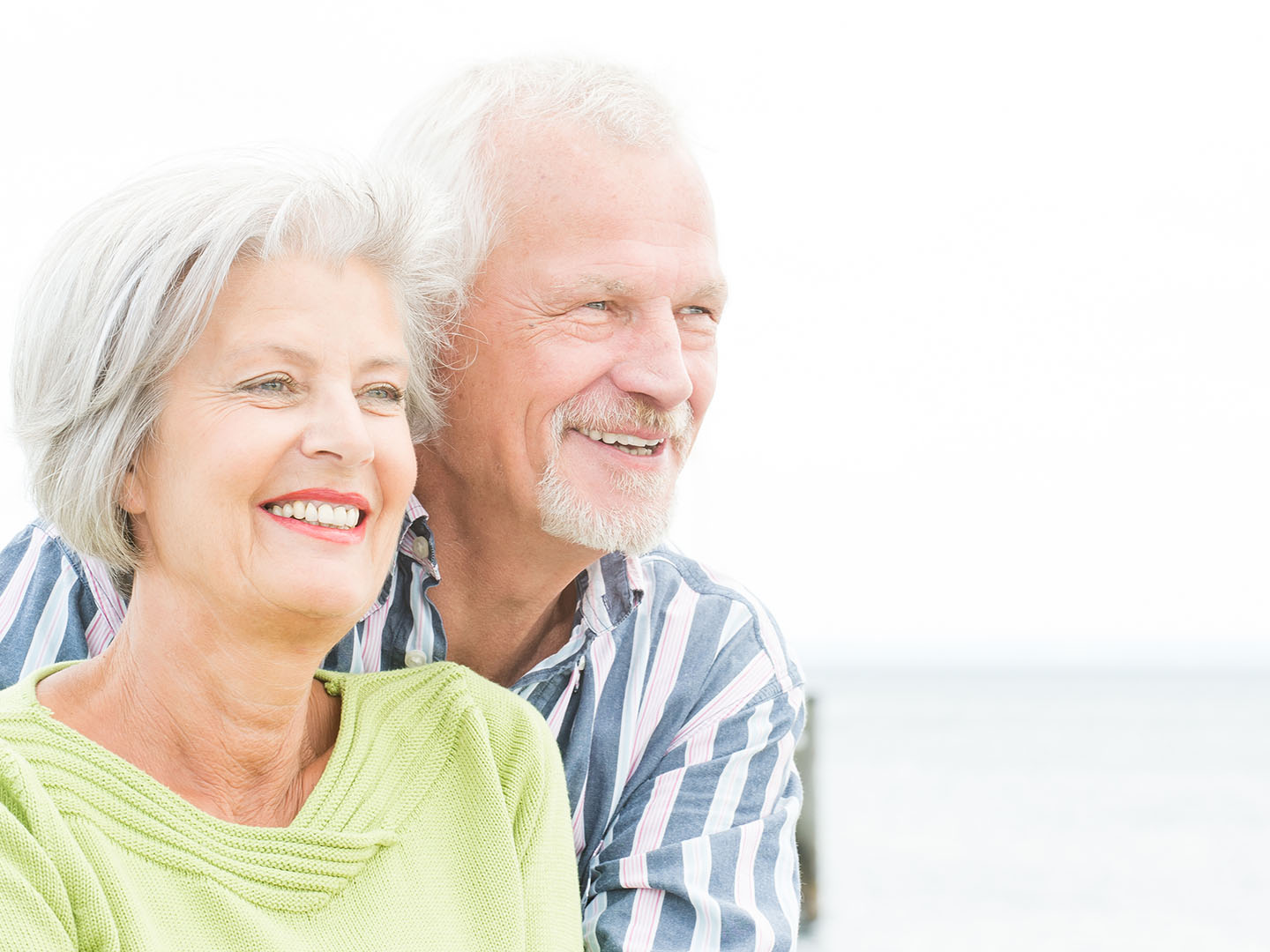 Happy senior couple and why older americans are choosing to age in place